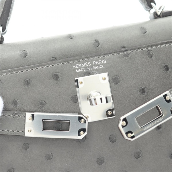 エルメス(HERMES)エルメス ミニケリー2 グリメイヤー ハンドバッグ
