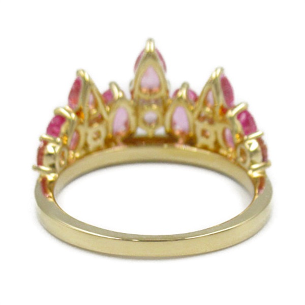 ジュエリー(JEWELRY)ジュエリー ピンクサファイア ダイヤ リング  