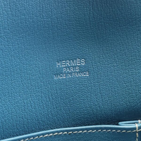 Hermes ジブシエール34 ショルダーバッグ レザー ネイビー系 □M刻印 エルメス(HERMES)エルメス ジプシエール34 ショルダーバッグ バッグ