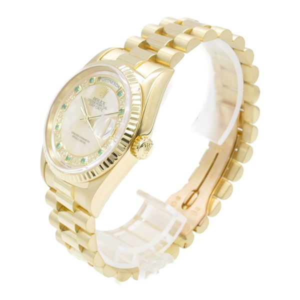 ロレックス(ROLEX)ロレックス デイデイト ミリヤードダイヤ/10P