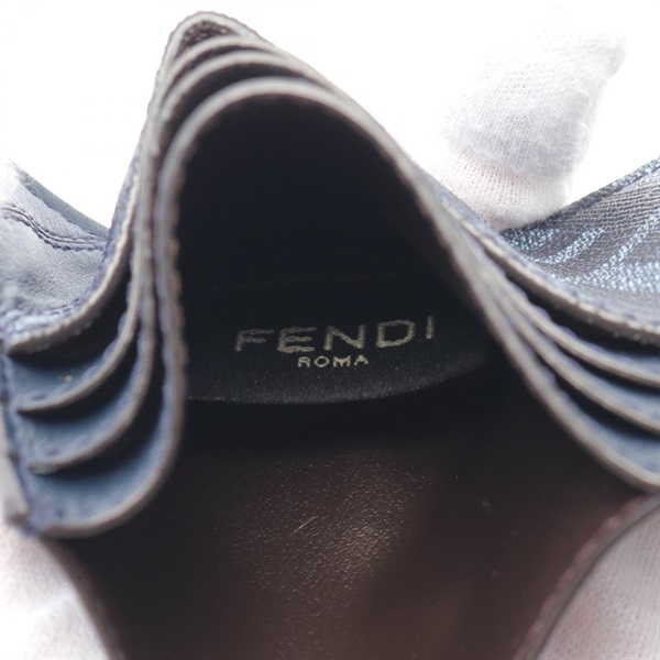 フェンディ(FENDI)フェンディ ダイアゴナル ズッカ カードケース  