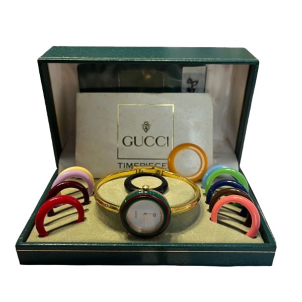 グッチ(GUCCI)グッチ チェンジベゼル 腕時計 時計 レディース 11/12