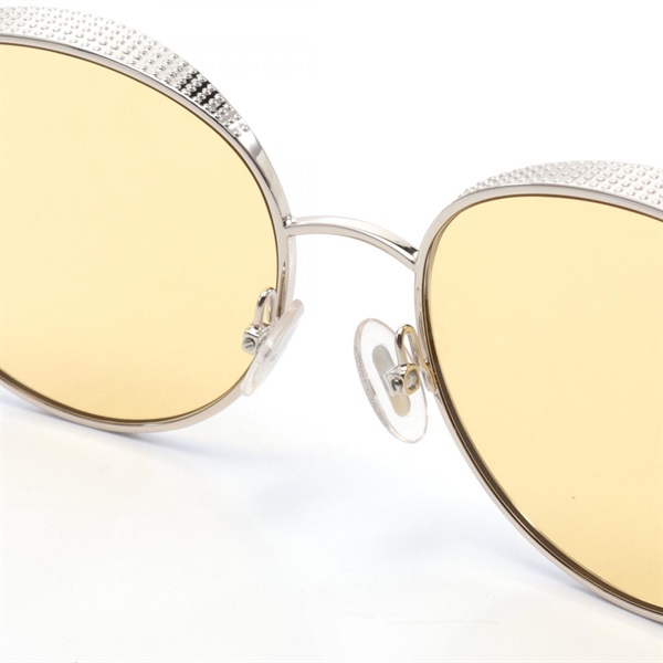 JIMMY CHOO(ジミーチュウ) サングラス美品  - ELLO/S ダークグレー×シルバー JIMMY CHOO（ジミーチュウ） 訳あり サングラス 度付き対応 JIMMY CHOO