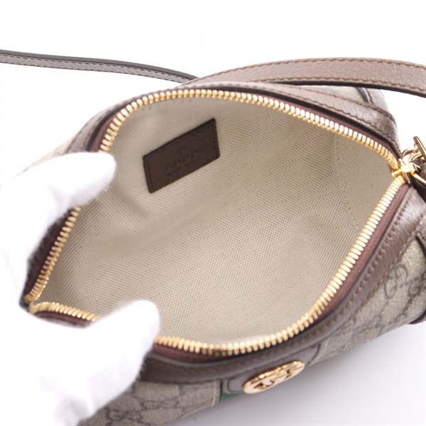 グッチ(GUCCI)グッチ オフィディア GGスプリーム ミニ ショルダー 