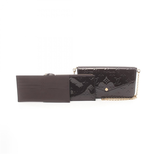 LOUIS VUITTON M61267 ポシェット フェリーチェ モノグラム ヴェルニ 