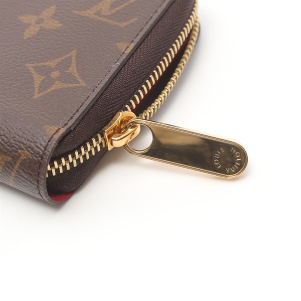 ルイヴィトン LOUIS VUITTON ジッピーウォレット モノグラム コクリコ 