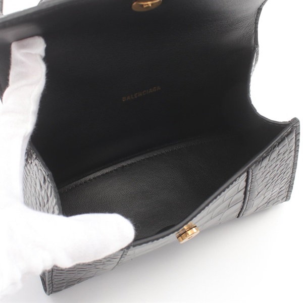 バレンシアガ(BALENCIAGA)バレンシアガ HOURGLASS XS ハンドバッグ 