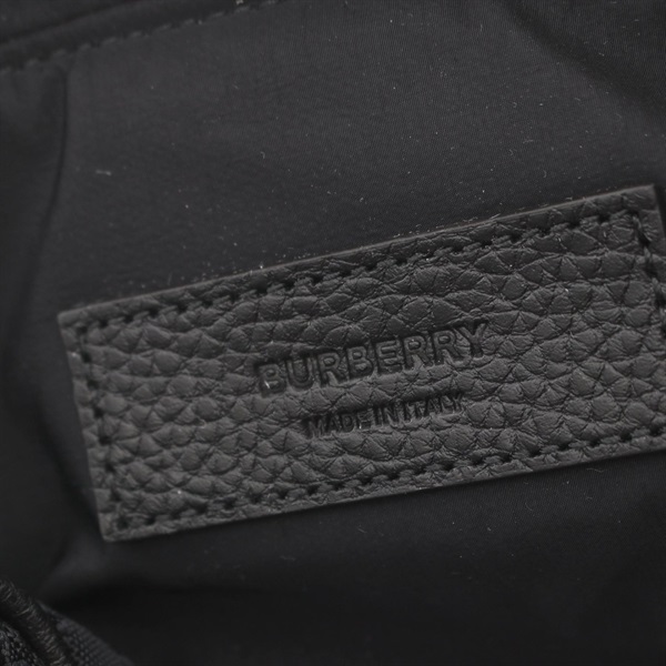 【新品未使用】バーバリー　ウエストボディバッグ BURBERRY（バーバリー） ロゴ ウエストバッグ ブラック ボディバッグ