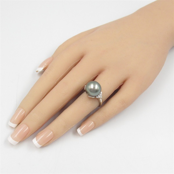 ジュエリー(JEWELRY)ジュエリー クロチョウパール ダイヤモンド リング  