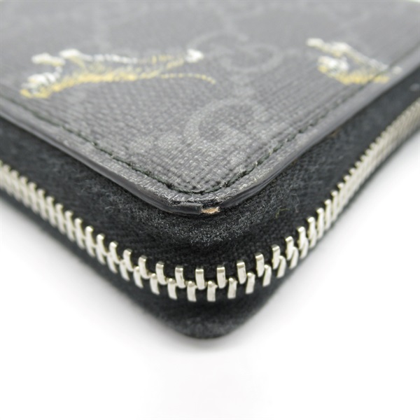 グッチ(GUCCI)グッチ ラウンド長財布 GGスプリーム タイガー ラウンド