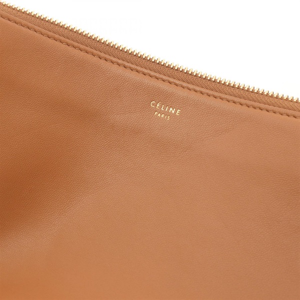 CELINE トリオ(スモール) ライトキャメル CELINE - CELINE トリオ(スモール) ライトキャメルの通販 by ざらし