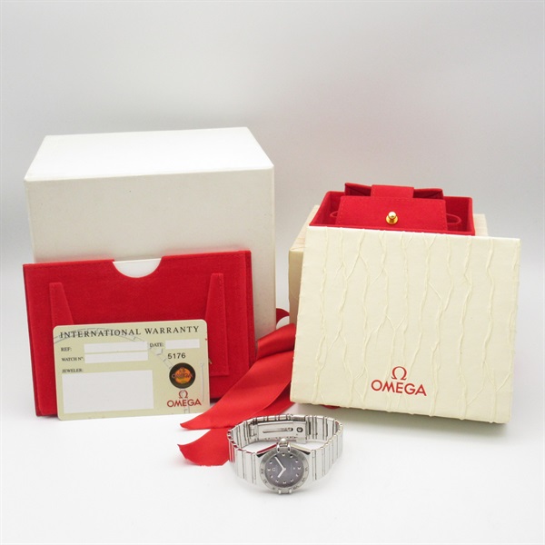 中古　OMEGA カフス　箱あり オメガ(OMEGA)オメガ コンステレーション 腕時計 時計 レディース