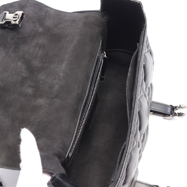 【箱付き】Dior ショルダーバッグ キャンバス DIOR】コンパクトバッグ☆CAMP レザー カナージュ (Dior