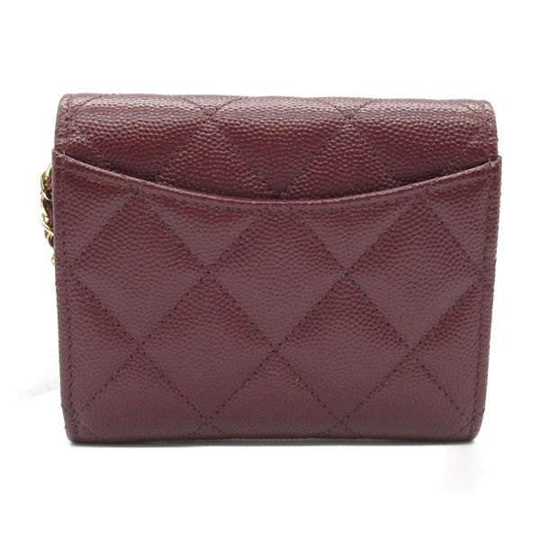 シャネル(CHANEL)シャネル マトラッセ チェーンコンパクトウォレット