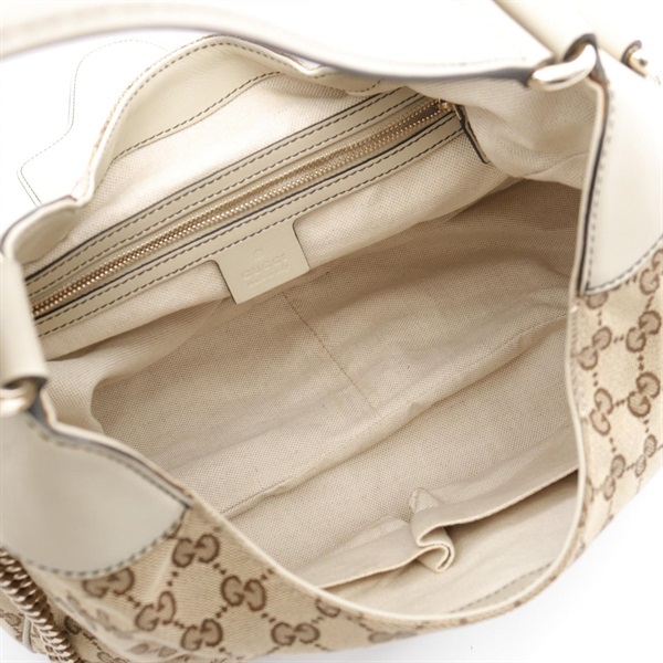 グッチ(GUCCI)グッチ GGキャンバス ホースビット ショルダーバッグ