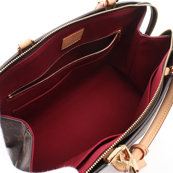 LOUIS VUITTON バーガンディ ハンドバッグ ルイ・ヴィトン(LOUIS VUITTON)ルイ・ヴィトン グラン パレMM