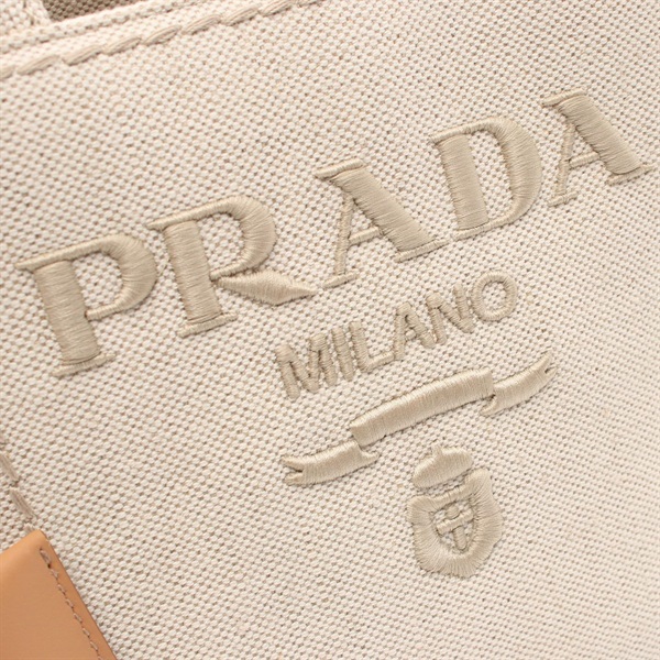 プラダ(PRADA)プラダ CANAPA RICAMO ハンドバッグ バッグ レディース