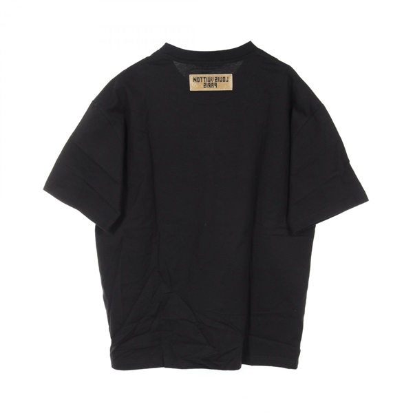 ルイヴィトン エンブロイダードビーズコットンTシャツ ビーズエンブ