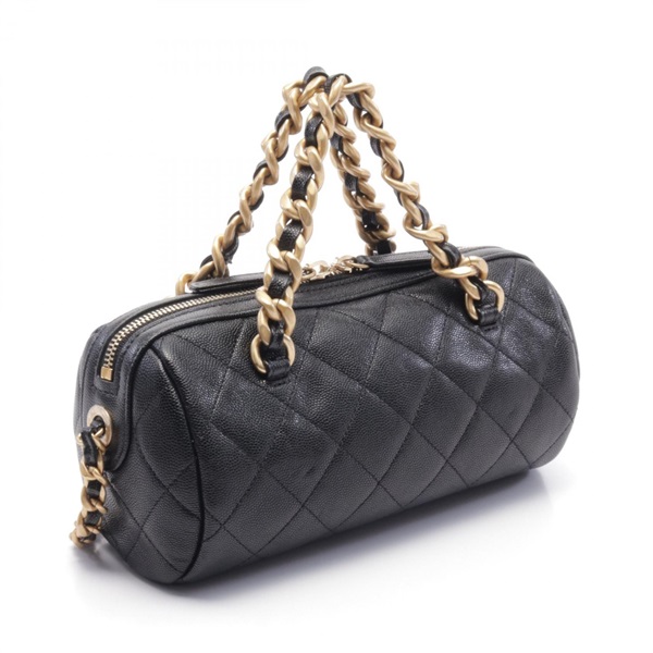 シャネル(CHANEL)シャネル マトラッセ ボーリングバッグ ショルダー