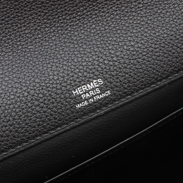 未使用保管品 エルメス サック アデペッシュ29 レザー ショルダーバッグ 黒 HERMES エルメス サックアデペッシュDPLG サックアデ ペッシュ