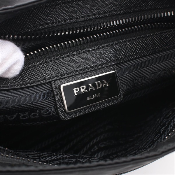 PRADA　ショルダーバッグ　ナイロン ブラック 2VH053 TES+SAF プラダ(PRADA)プラダ TESSUTO + SAFFI ショルダーバッグ バッグ