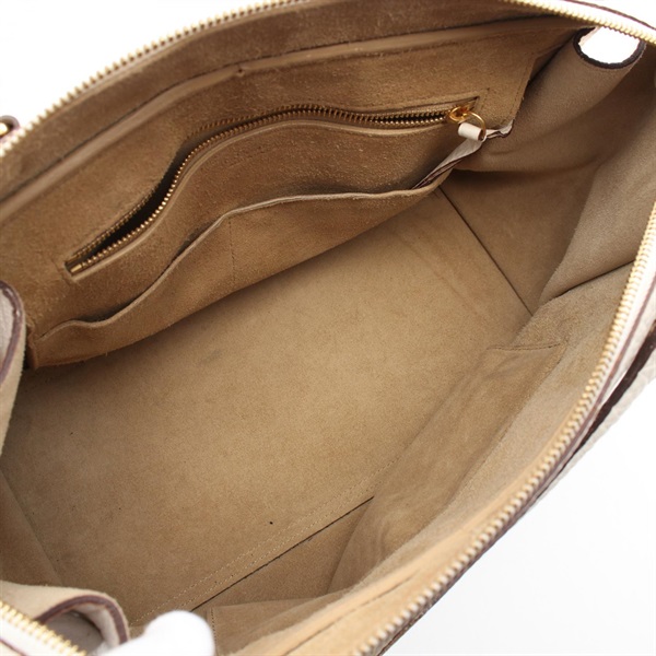 CELINE セリーヌ スモール リングバッグ ハンドバッグ レザー ベージュ系 セリーヌ(CELINE)セリーヌ RING SMALL リング スモール ハンドバッグ