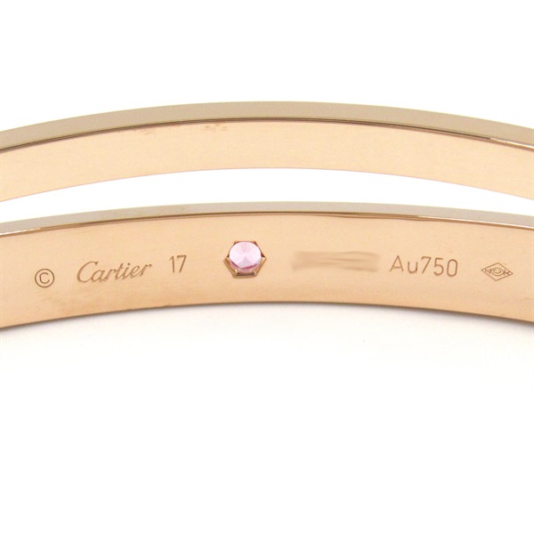カルティエ(CARTIER)カルティエ ビーラブブレスレット ピンク