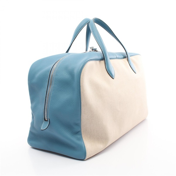 エルメス ヴィクトリア50 ボストンバック ネイビー エルメス(HERMES