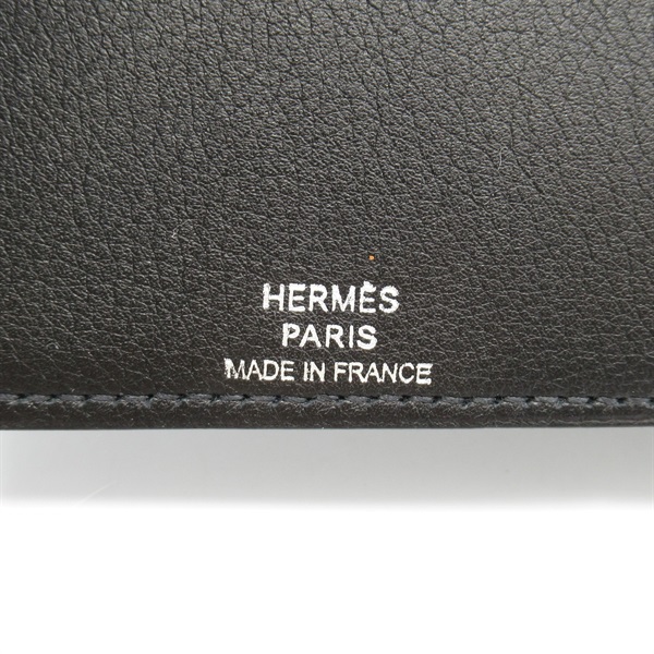 エルメス(HERMES)エルメス ケリー ブックカバー ブラック 手帳カバー
