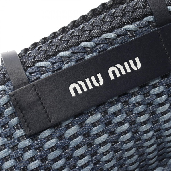 ミュウ ミュウ(Miu Miu)ミュウ ミュウ INTRECCIO DENIM イントレッチオ