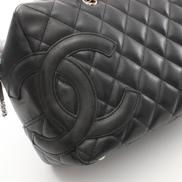シャネル(CHANEL)シャネル カンボンライン ボーリングバッグ