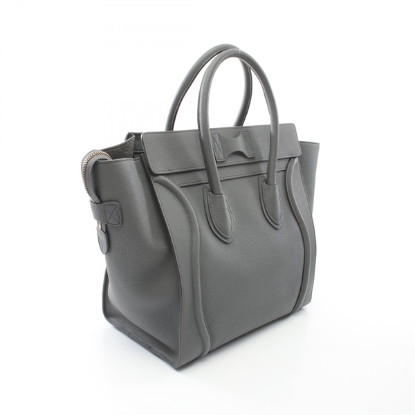 【極美品】セリーヌ　ラゲージミニ　ハンドバッグ CELINE セリーヌラゲージミニハンドバッグトートレザーブラック