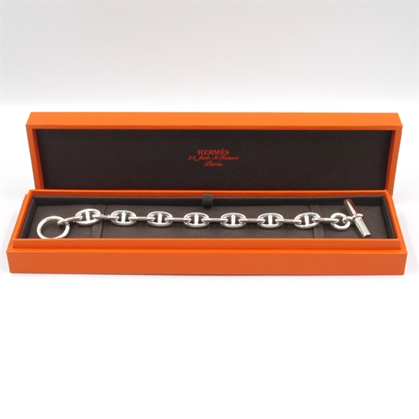 エルメス(HERMES)エルメス シェーヌダンクル ブレスレットMM 15コマ