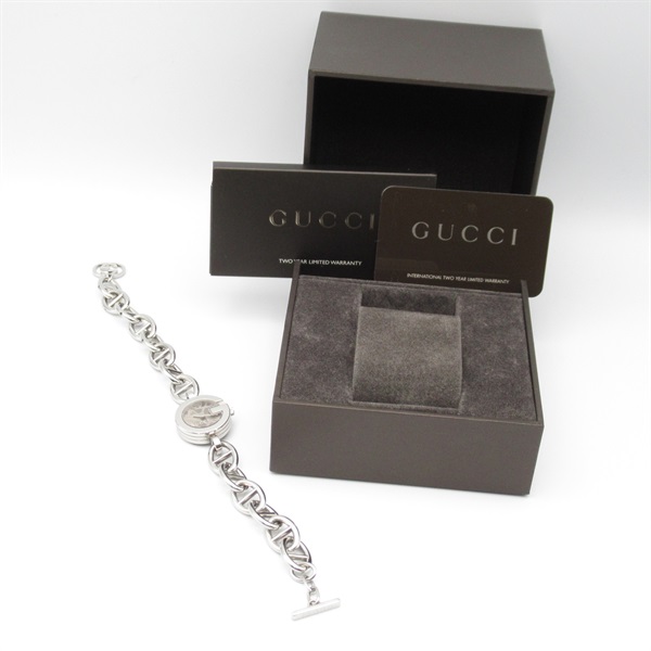 GUCCI 腕時計 チャームブレス ウォッチ GG シルバー 107 楽天市場】GUCCI グッチ 107 チェーンブレスウォッチ 腕時計 G