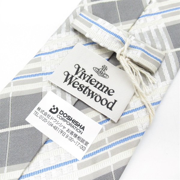 新品・未使用ヴィヴィアンウエストウッドネクタイタグ付き Vivienne Westwood ヴィヴィアン ウエストウッド ネクタイ (8.5