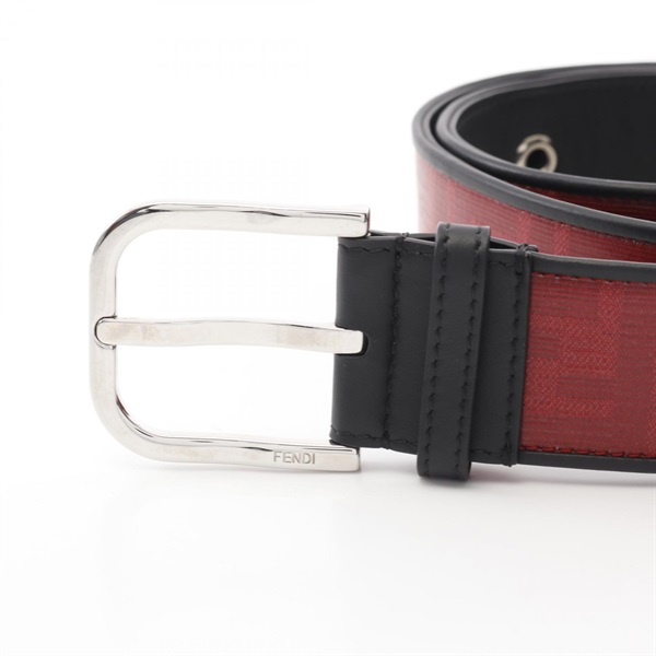 FENDI ベルト　新品　ブラック×赤 楽天市場】フェンディ FENDI メンズ 小物 ベルト レザーベルト ロゴ