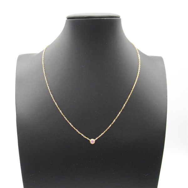 カルティエ(CARTIER)カルティエ ダムール ピンクサファイア ネックレス