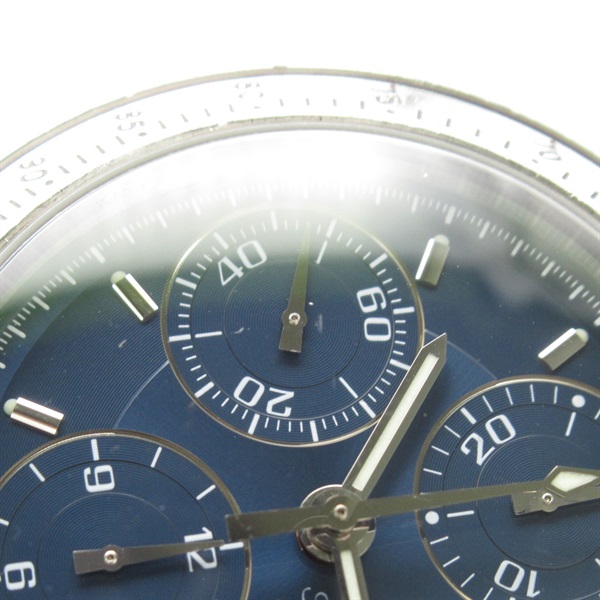 正常可動 OMEGA オメガ 3513.80 腕時計 スピードマスター デイト シルバー ブルー ステンレススチール メンズ OMEGA - OMEGA オメガ ウォッチ スピードマスター デイト・日本限定