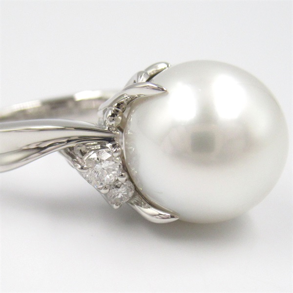 ジュエリー(JEWELRY)ジュエリー シロチョウパール ダイヤモンド リング  