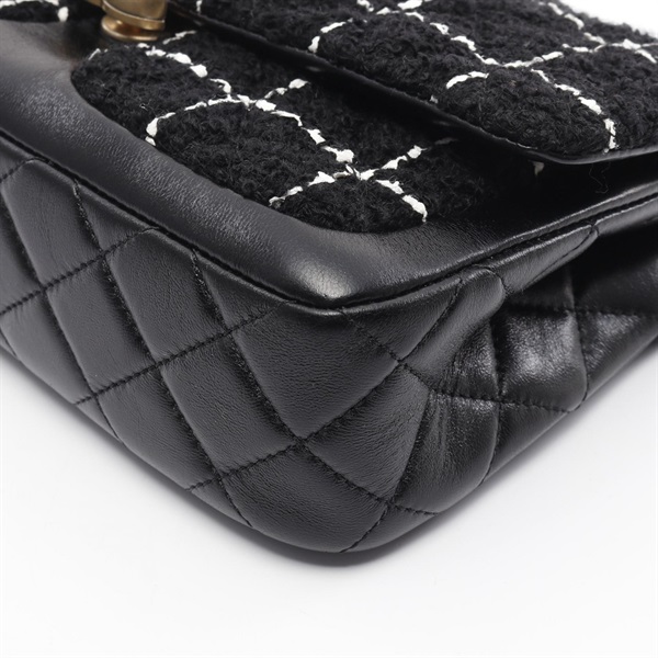 101352895 シャネル CHANEL マトラッセ ブーツ 靴 レースアップ ダブルジップ ココマーク レディース レザー 黒 ブラック G29324 #37 シャネル チェーンショルダーバッグ ココマーク マトラッセ コイン