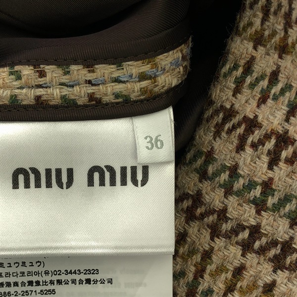 ミュウ ミュウ(Miu Miu)ミュウ ミュウ コート その他コート 衣料品