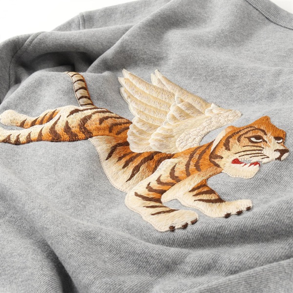 グッチ(GUCCI)グッチ ヴィンテージロゴ タイガー スウェット 衣料品