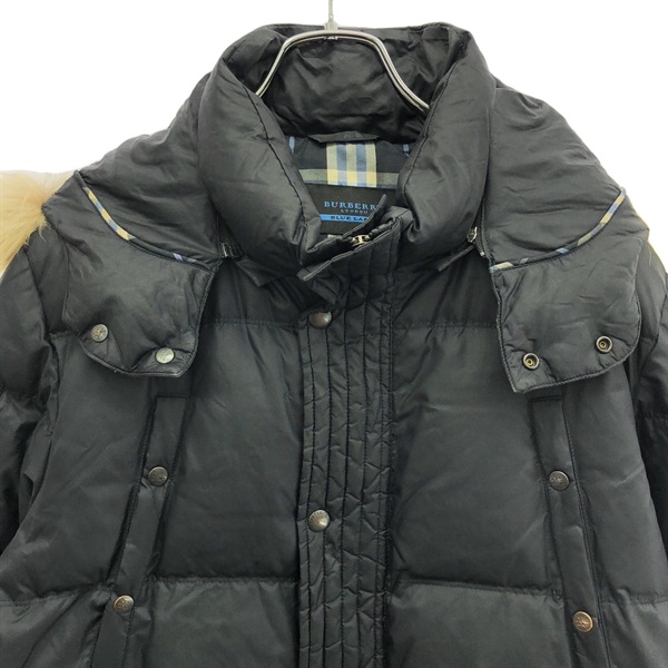バーバリー(BURBERRY)バーバリー ダウンジャケット・コート ブルー