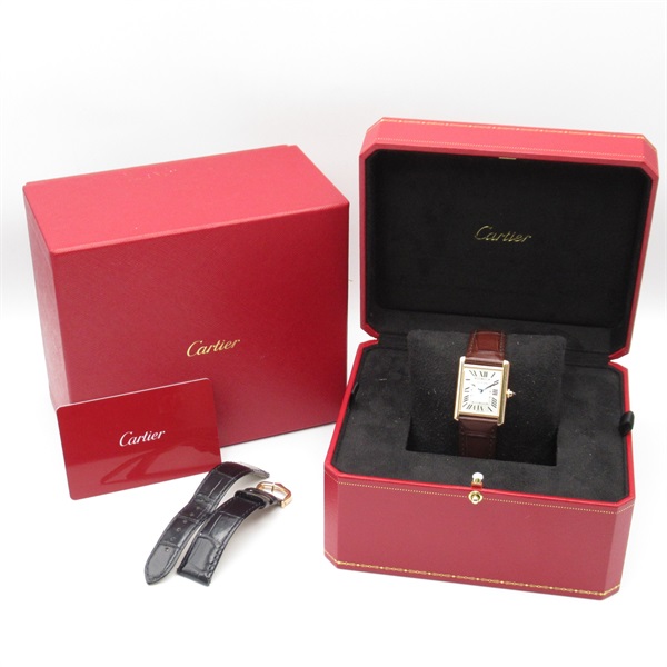 カルティエ タンクソロLM ギャランティカード 箱 カルティエ