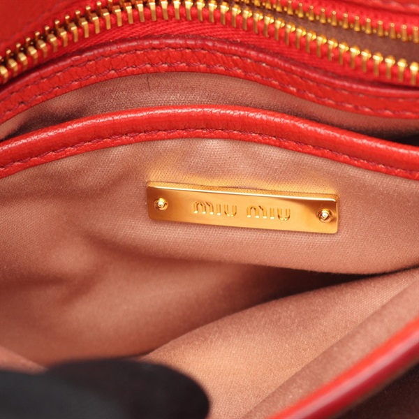 ミュウ ミュウ(Miu Miu)ミュウ ミュウ MADRAS マドラス ショルダー