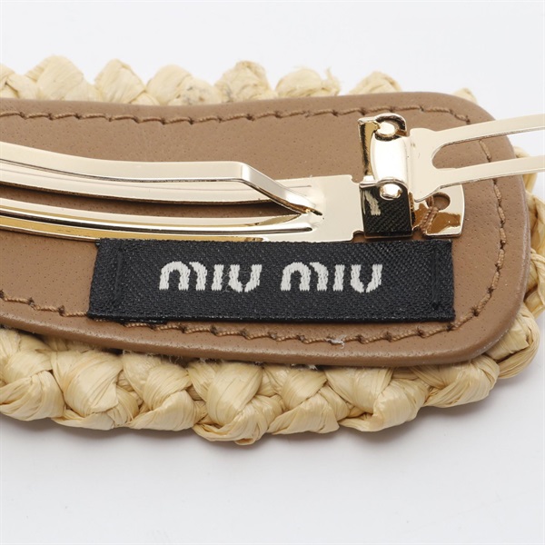 ミュウ ミュウ(Miu Miu)ミュウ ミュウ ヘアクリップ その他