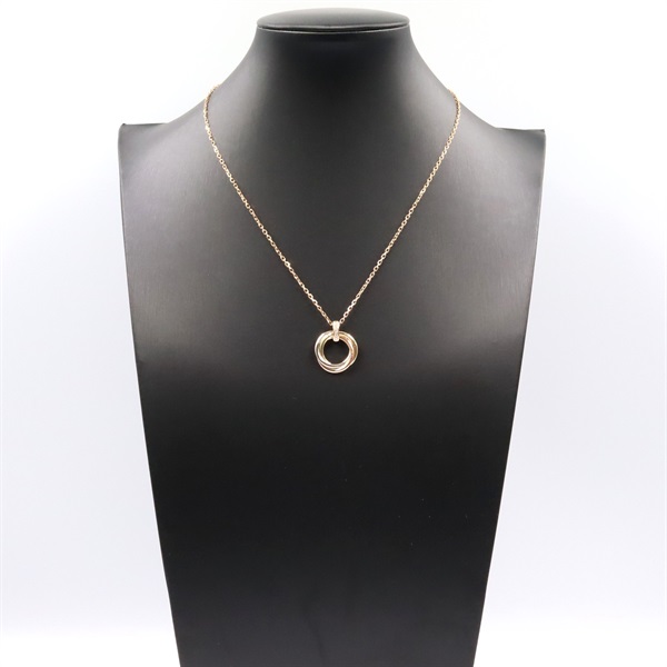 【新品仕上げ】カルティエ　トリニティ ネックレス　ミディアムモデル　ダイヤ Cartier トリニティ ネックレス ミディアムモデル ダイヤモンド