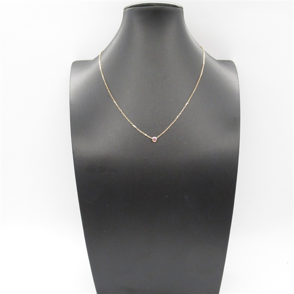 カルティエ(CARTIER)カルティエ ダムール ネックレス ピンクサファイア