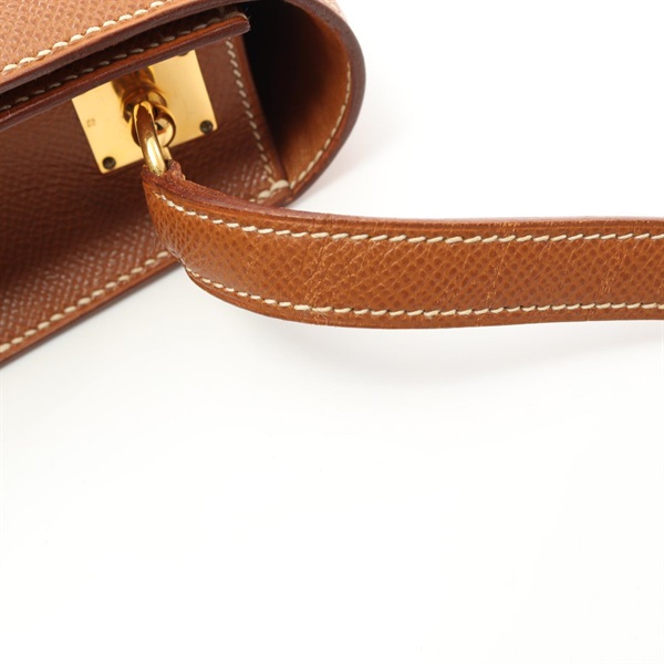 エルメス(HERMES)エルメス ドギー メドール ゴールド ショルダーバッグ