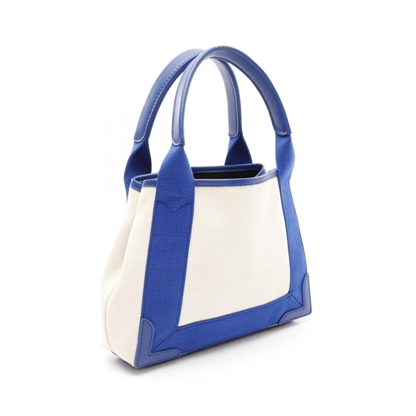 バレンシアガ(BALENCIAGA)バレンシアガ ネイビーカバ XS ハンドバッグ